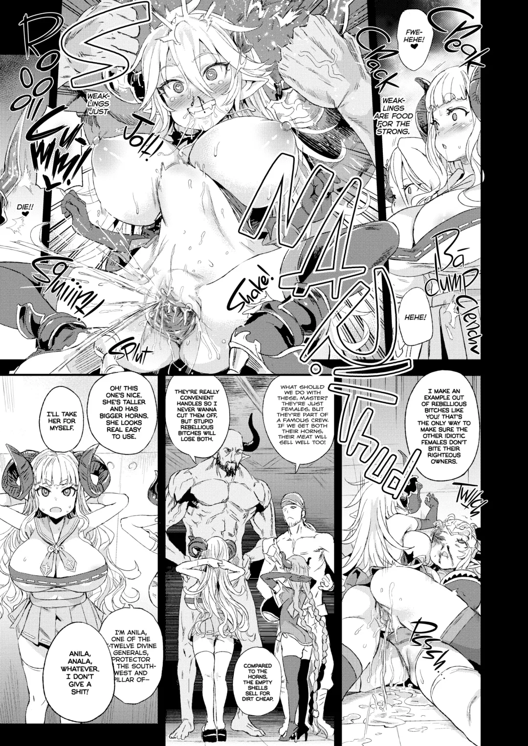 [Asanagi] VictimGirls25 Dekachichi Teishinchou Shuzoku no Tsuno o Oru Hanashi | VictimGirls25 How to Dehorn a Shortstack (decensored) Fhentai - Page 14