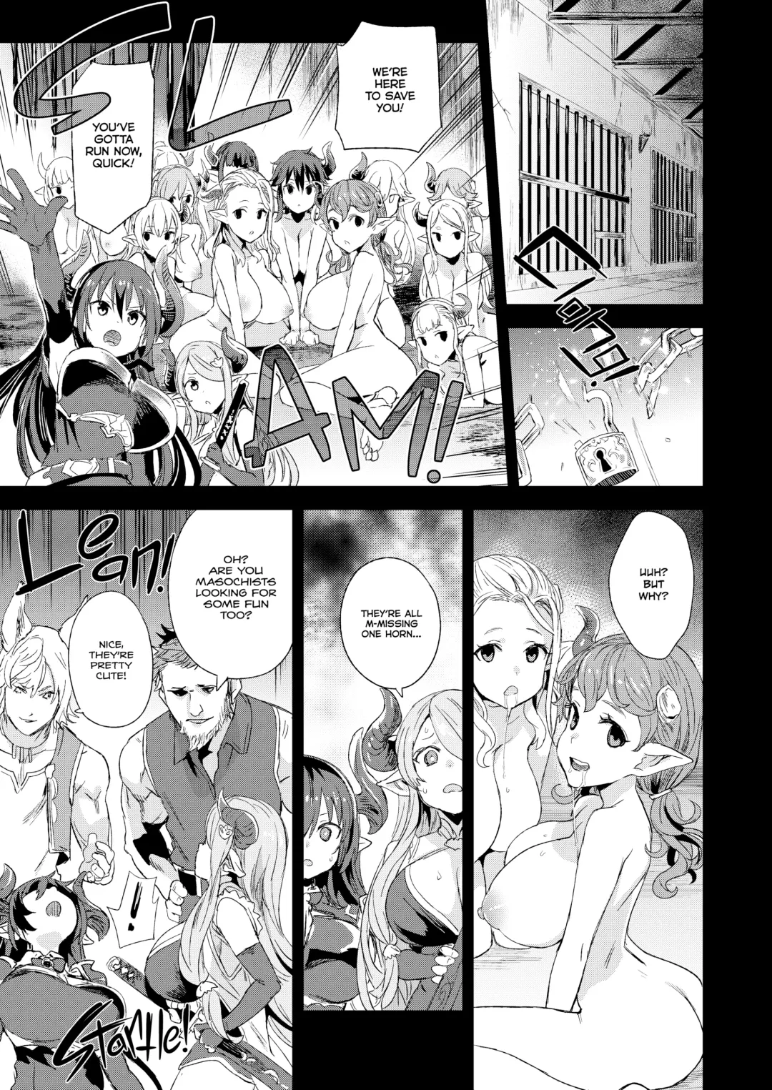 [Asanagi] VictimGirls25 Dekachichi Teishinchou Shuzoku no Tsuno o Oru Hanashi | VictimGirls25 How to Dehorn a Shortstack (decensored) Fhentai - Page 6
