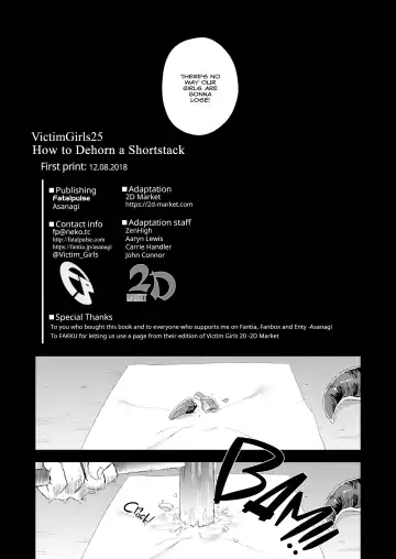 [Asanagi] VictimGirls25 Dekachichi Teishinchou Shuzoku no Tsuno o Oru Hanashi | VictimGirls25 How to Dehorn a Shortstack (decensored) Fhentai - Page 26