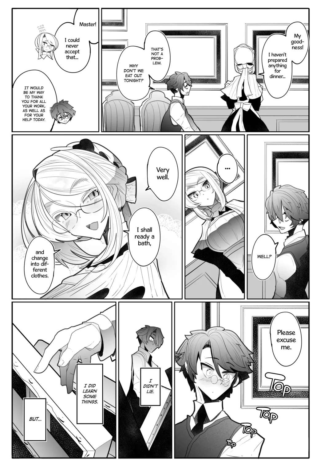 [Tsumetoro] Shinshi Tsuki Maid no Sophie-san 3 | Gentleman's Maid Sophie 3 (decensored) Fhentai.net - Page 53