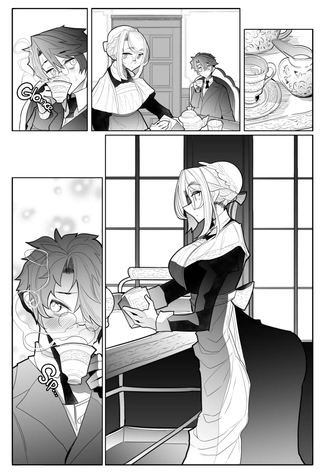 [Tsumetoro] Shinshi Tsuki Maid no Sophie-san 3 | Gentleman's Maid Sophie 3 (decensored) Fhentai.net - Page 6