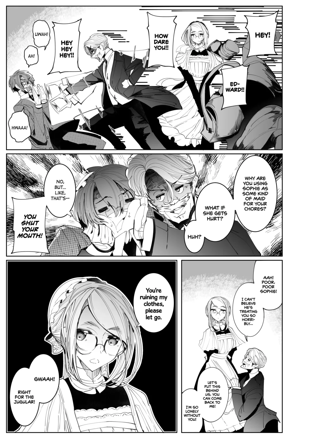 [Tsumetoro] Shinshi Tsuki Maid no Sophie-san 4 | Gentleman's Maid Sophie 4 (decensored) Fhentai - Page 6