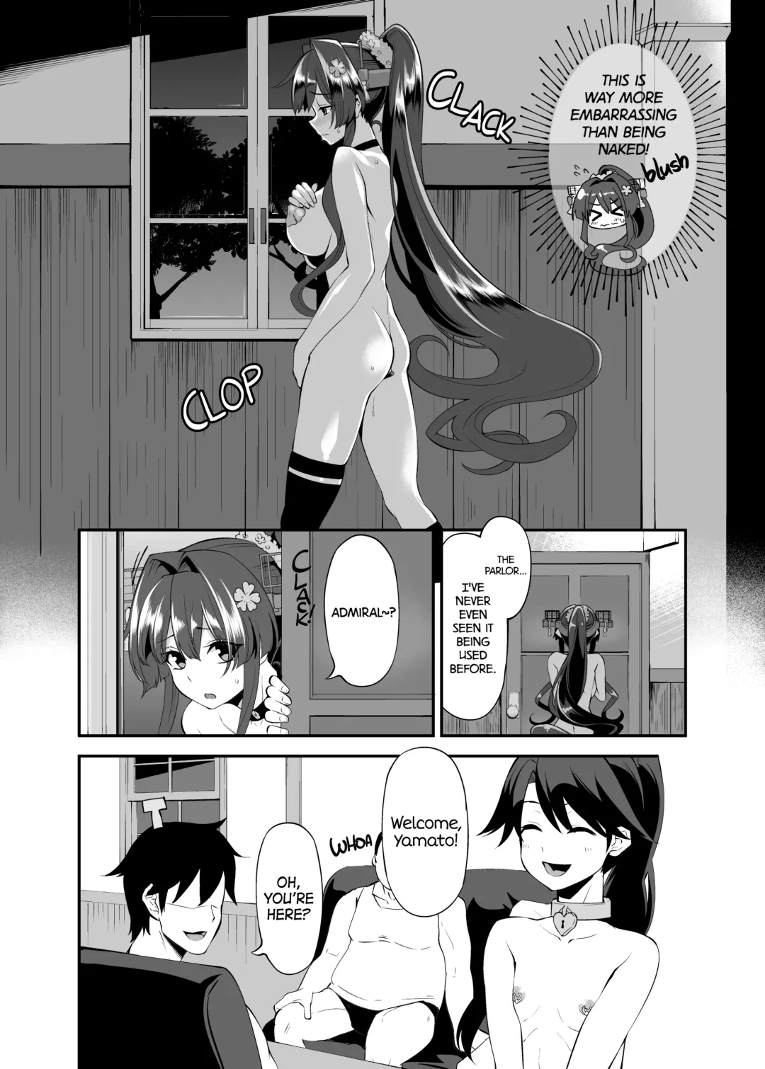 [Hanauna] Onaho Yamato Oshite Mairimasu | Onahole Yamato Reporting for Duty (decensored) Fhentai.net - Page 9