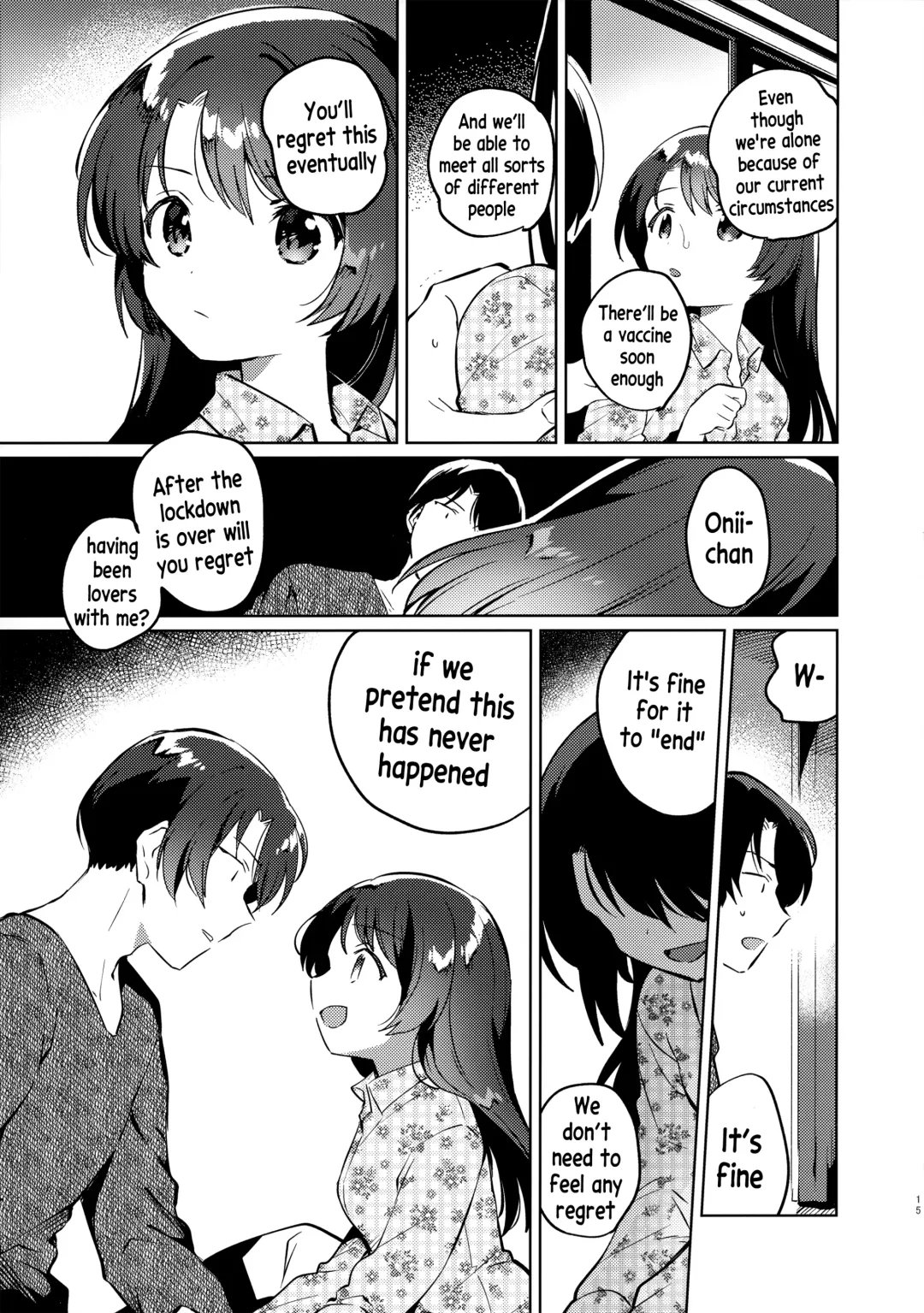 [Ichihaya] Imouto to Lockdown Fhentai - Page 14