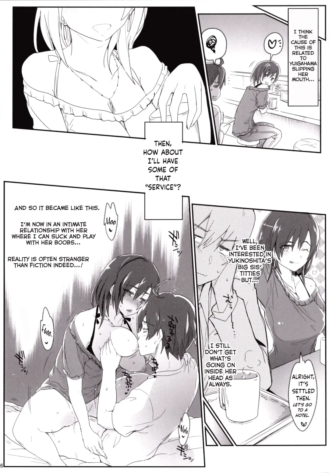 [Higata Akatsuki] Houshi-bu no Seiteki na Katsudou no Seika. - Sexual activity of the volunteer club Fhentai - Page 5