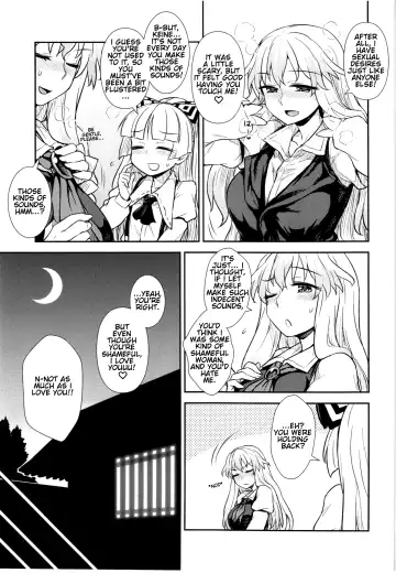 [Itou Yuuji] Keine to Mokou no Seikatsu Jisshuu | Keine and Mokou's (Sex) Life Training Fhentai - Page 17