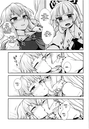 [Itou Yuuji] Keine to Mokou no Seikatsu Jisshuu | Keine and Mokou's (Sex) Life Training Fhentai - Page 9