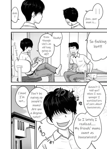 [Tatsunami Youtoku] Hitozuma de Mama de Hatsukano | My First Girlfriend is a Housewife and my Mom Fhentai.net - Page 8