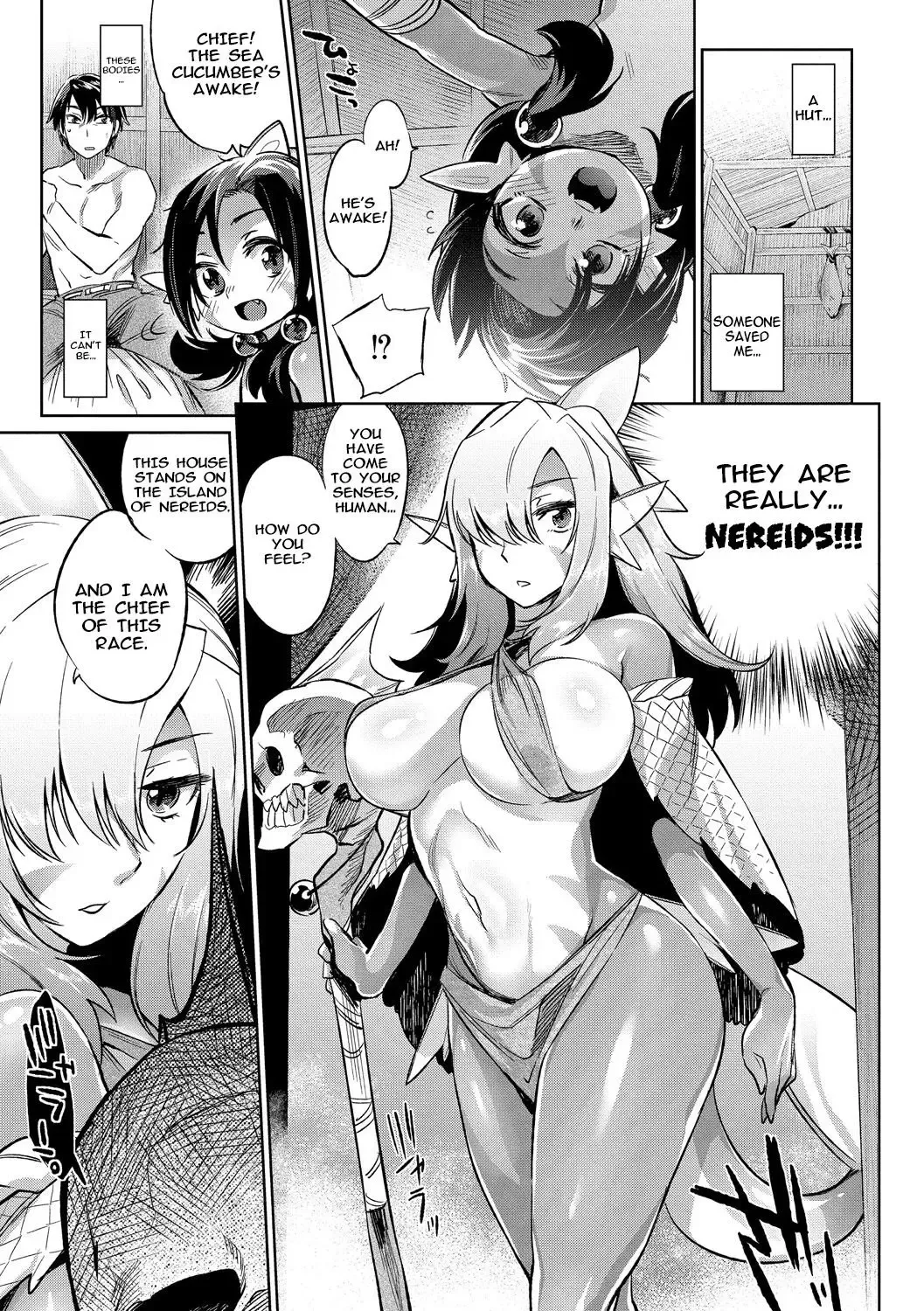 [Mizone] Gyoryuushima no Okite ~Jikyuu 1500 yen!! Gyogyou o Tetsudau Kantan na Oshigoto desu. (Dansei nomi Bashou) Kouhen~ (decensored) Fhentai - Page 3