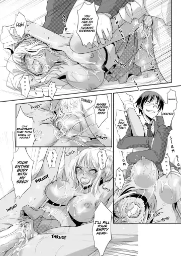 [Ketsune] Zettai fukujuu! Hatsujō JK kousei puroguramu 3-shou： Ochikobore no JK o hame choukyou 3 | Sexual Correction Officer Ch.3： Rebellious School Girl Rehab! 3 (decensored) Fhentai.net - Page 23