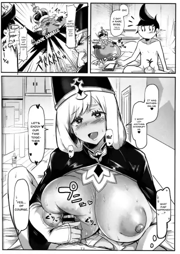 [Hasunoue Baitsu] Oppai Kaihou Maat | Unlocking Maat's Breasts Fhentai - Page 11