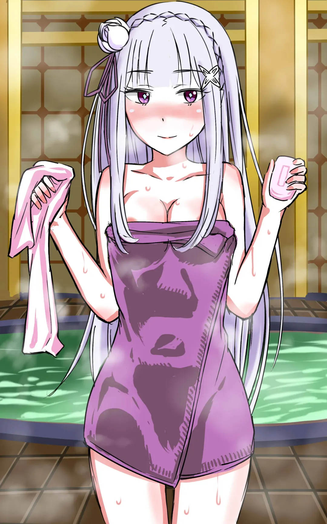 Emilia-tan to Sugooku Sex Sono 1-10 Fhentai - Page 69