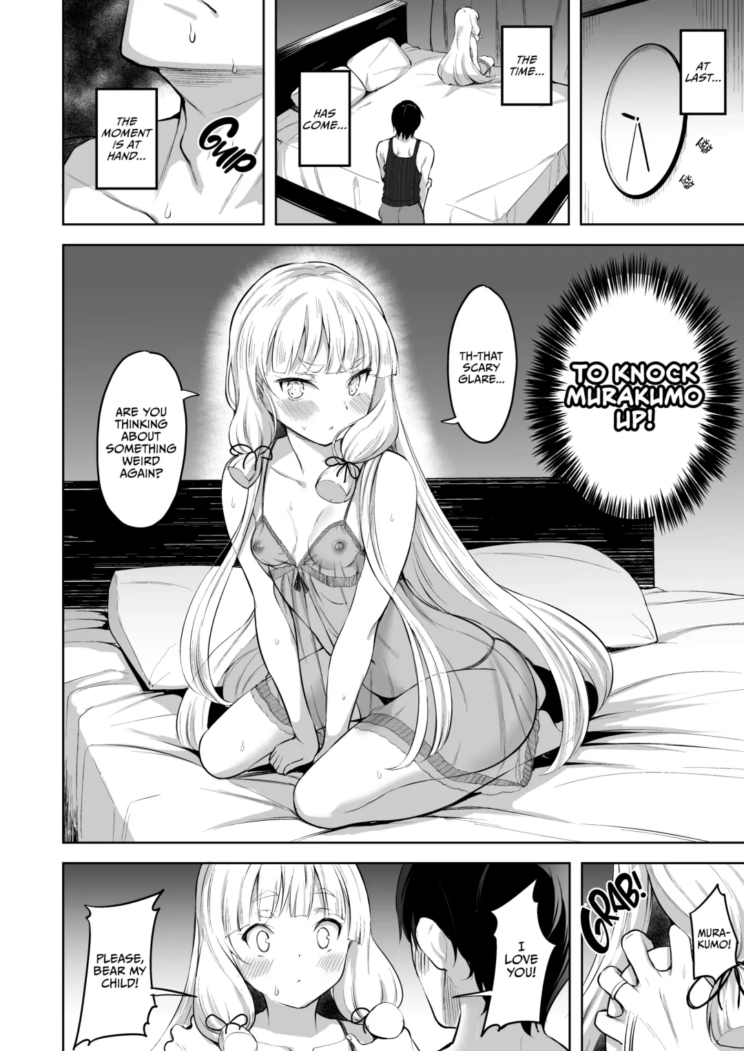[Shiba Nanasei] Murakumo to Kozukuri SEX | Impregnating Murakumo (decensored) Fhentai - Page 13