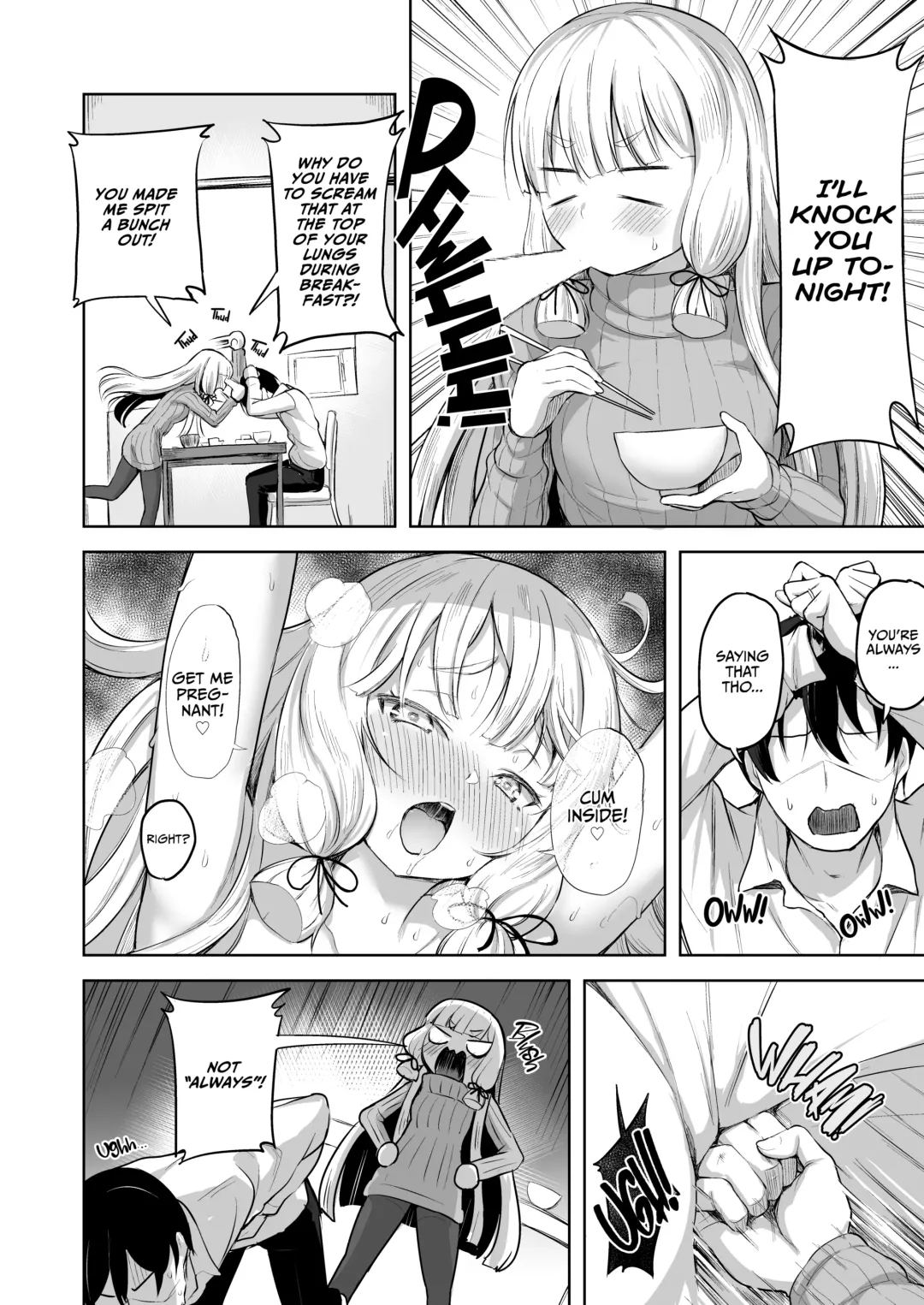 [Shiba Nanasei] Murakumo to Kozukuri SEX | Impregnating Murakumo (decensored) Fhentai - Page 5