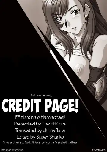 [Kikusui Napo - Sachira Eight - Unini Seven] FF Heroine o Hamechae!! | FF Heroine Fucking!! Fhentai - Page 23