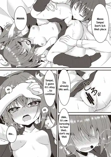 [Nekono Shiro] Halloween no Ato Sugu ni, Senpai to SEX Shinaito Derarenai Heya ni Tojikomerareta Ken Nandesukedo!? Fhentai.net - Page 12