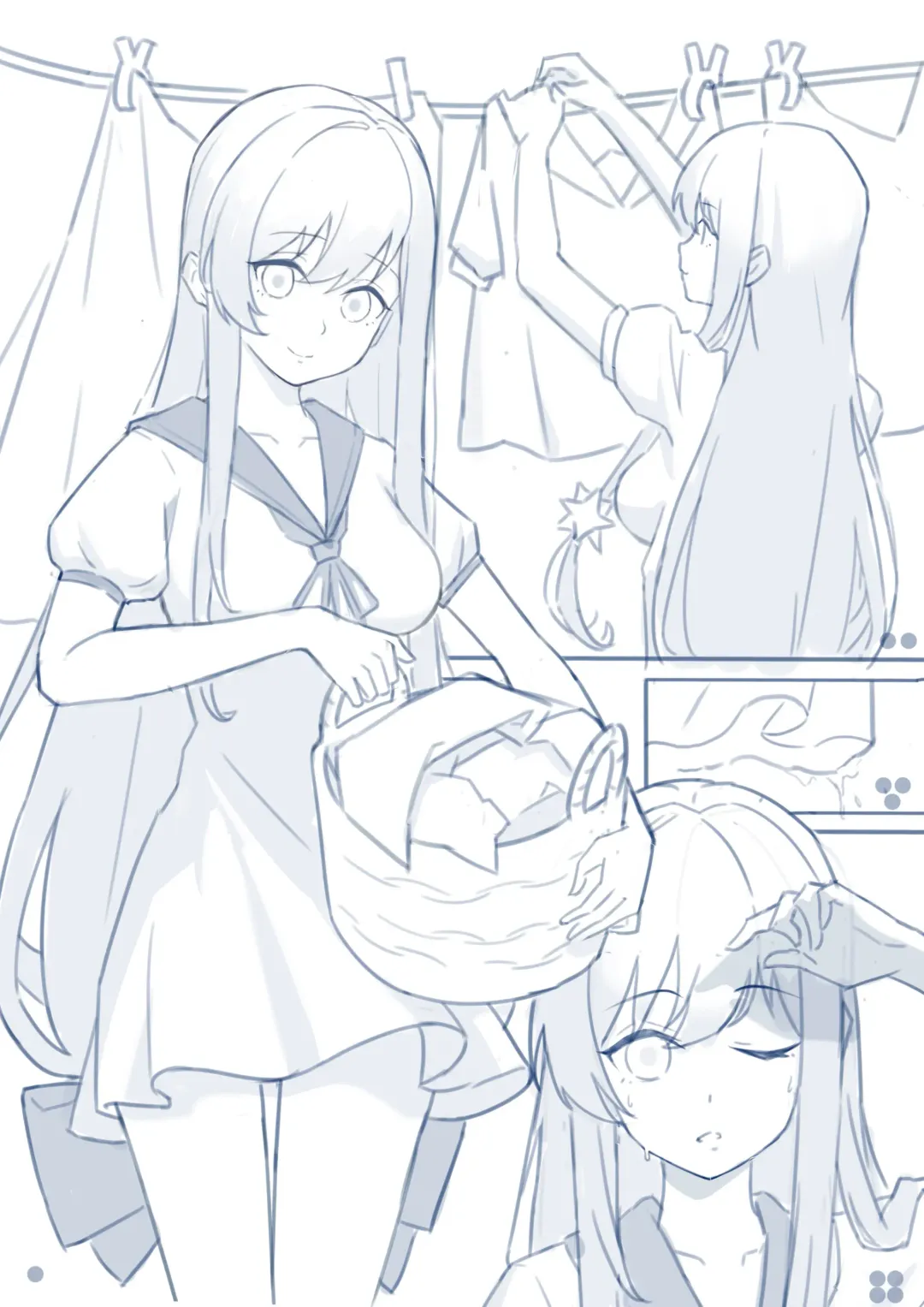 幼妻白雪和夏夜的棉被 Fhentai - Page 24