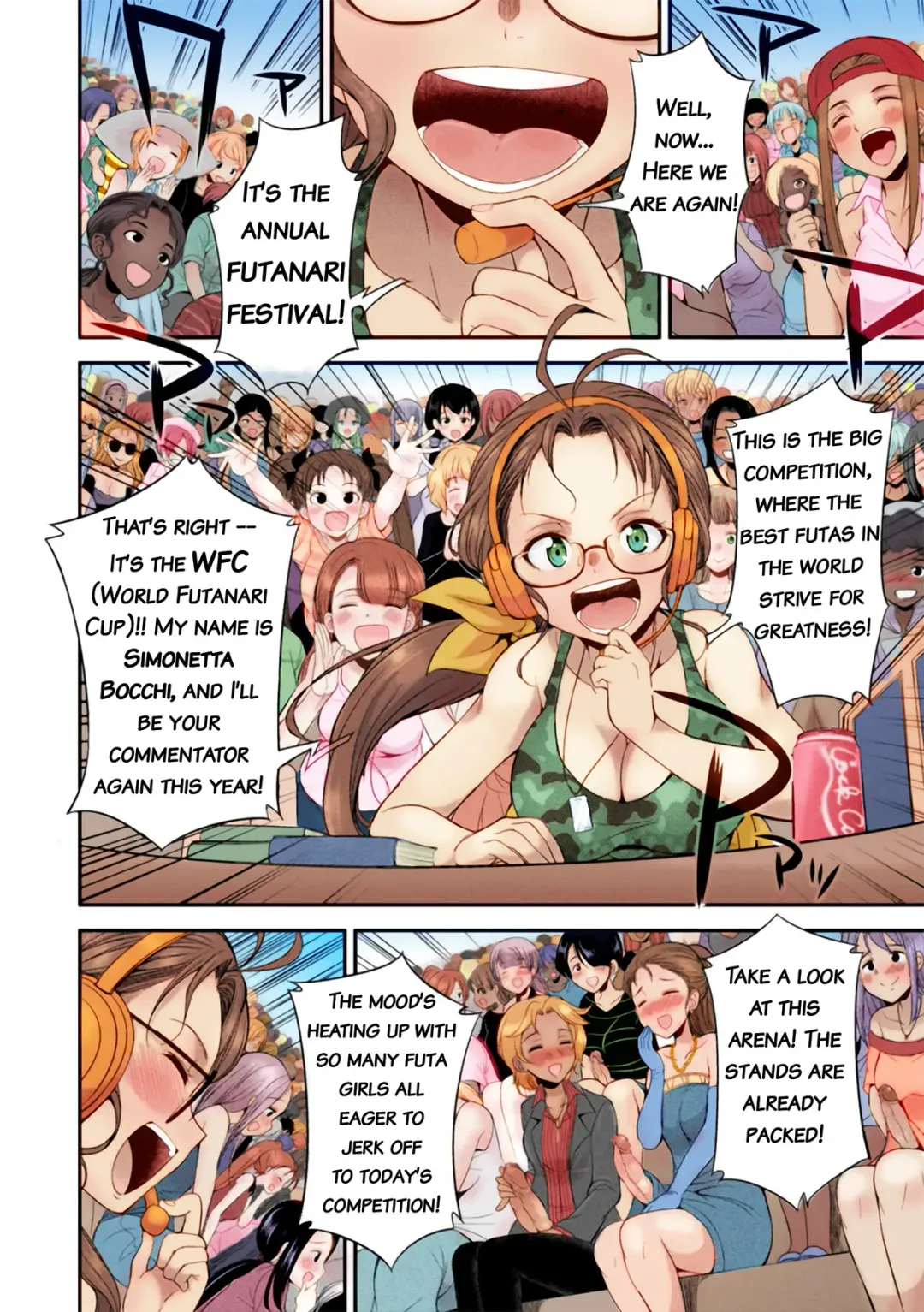 [Gekka Kaguya] Futanarijima ~The Queen of Penis~ Ch. 1 (decensored) Fhentai - Page 14