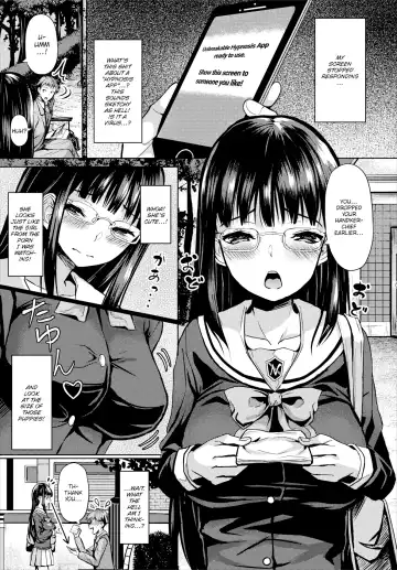 [Hazakura Satsuki] Hypnosis App - Making A Good Girl Cum on My Dick Nonstop Ch. 1-9 Fhentai - Page 4