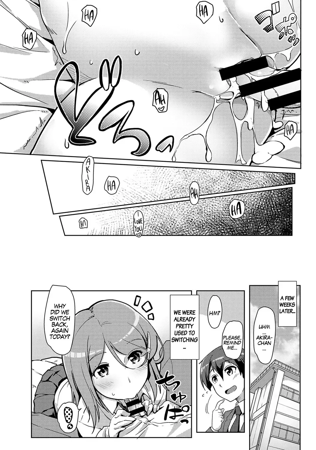 [Tokinobutt] Ecchi Shitara Irekawacchatta!? | We Switched Our Bodies After Having Sex!? Ch. 6 Fhentai - Page 23