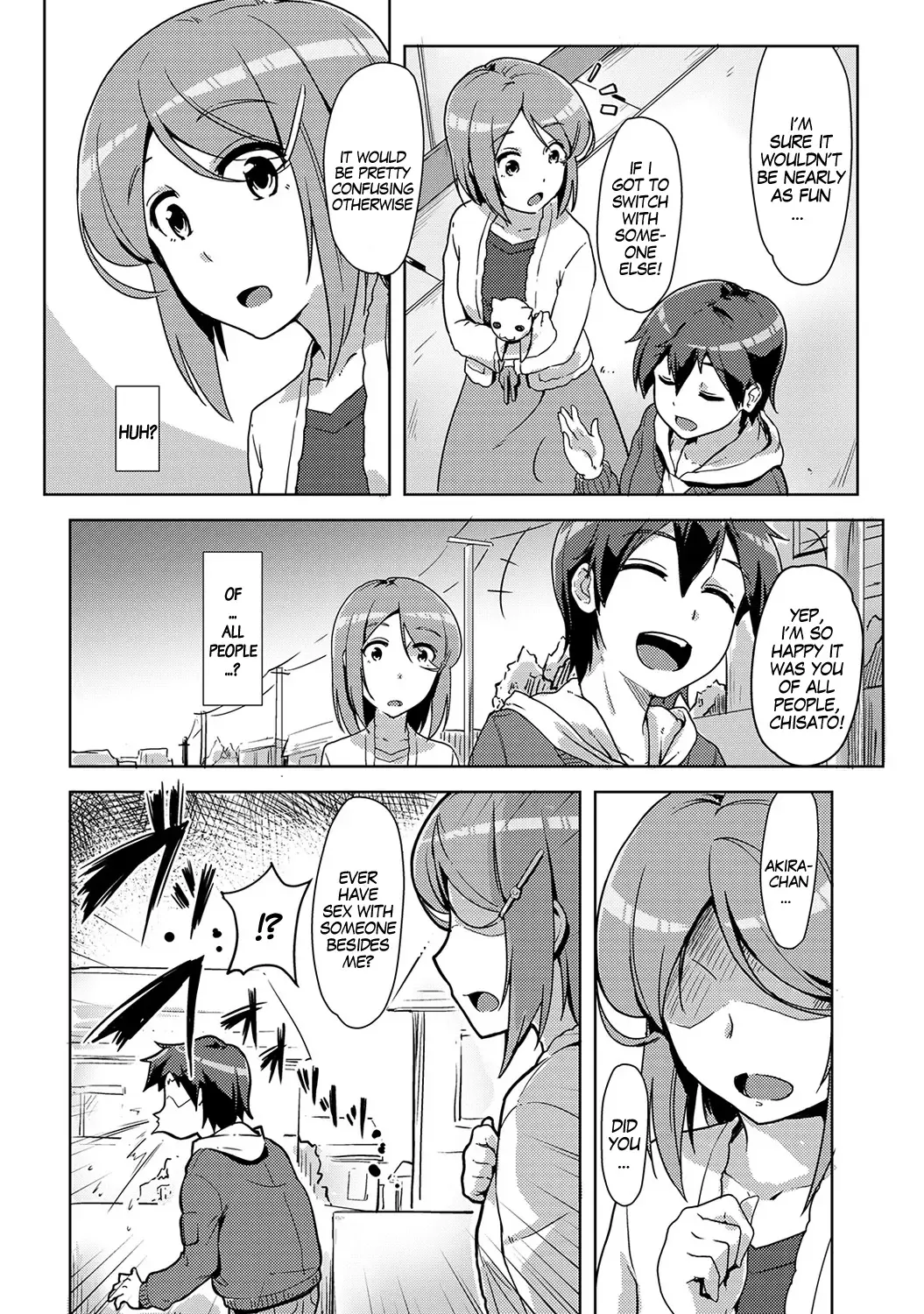 [Tokinobutt] Ecchi Shitara Irekawacchatta!? | We Switched Our Bodies After Having Sex!? Ch. 6 Fhentai - Page 8
