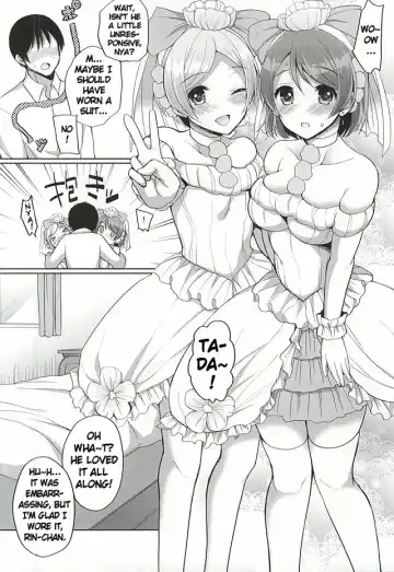 [Miyamoto Liz] RinPana to Icha Love Ecchi | Loving Sex With Rin and Hanayo Fhentai - Page 5