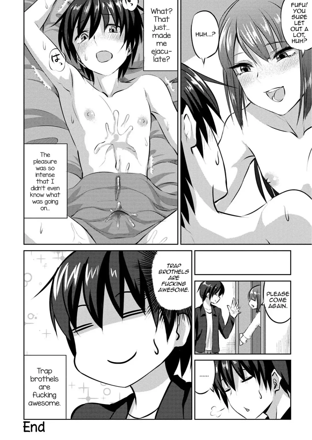 [Acoe Reisuke] Otokonoko Fuuzoku ni Itte mitara Yabakatta Hanashi Fhentai.net - Page 8