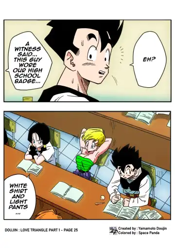 [Yamamoto] LOVE TRIANGLE Z - Gohan, Erasa to Deau (decensored) Fhentai.net - Page 25