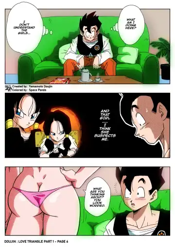 [Yamamoto] LOVE TRIANGLE Z - Gohan, Erasa to Deau (decensored) Fhentai.net - Page 6