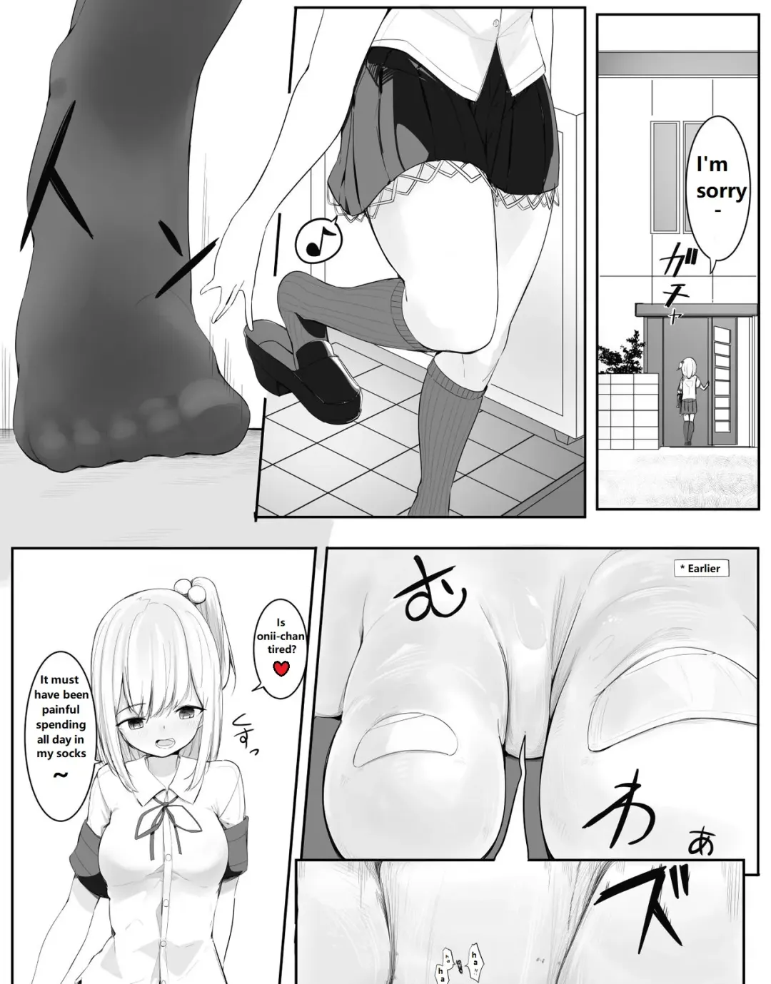 [Marushamo] Namaiki JK squeezes everything Fhentai - Page 1