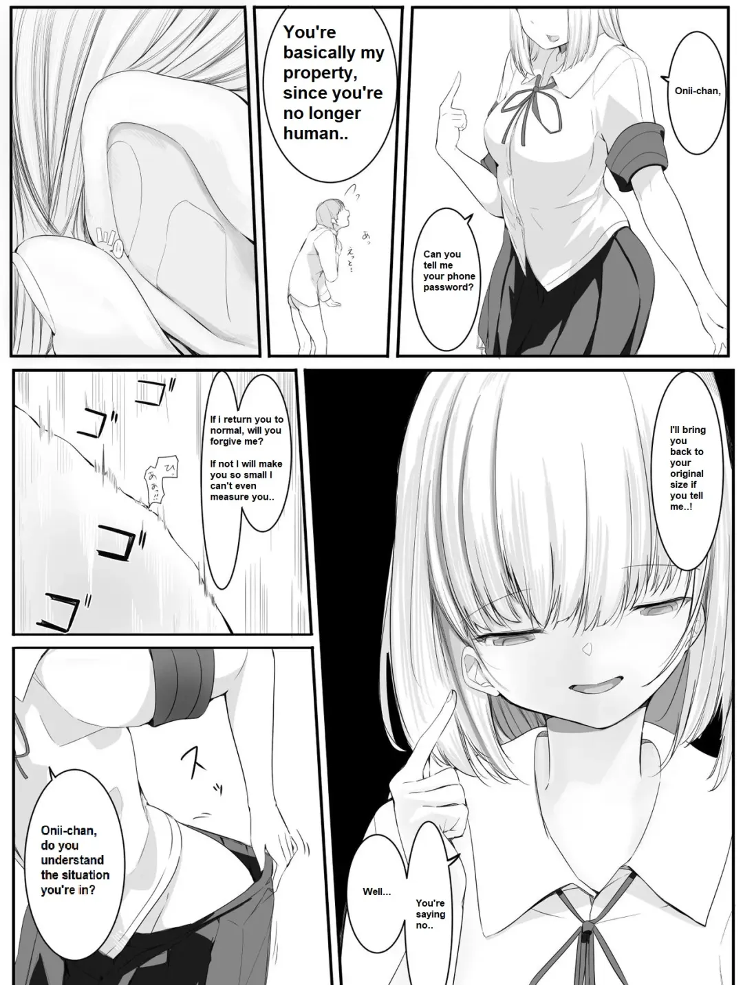 [Marushamo] Namaiki JK squeezes everything Fhentai - Page 3