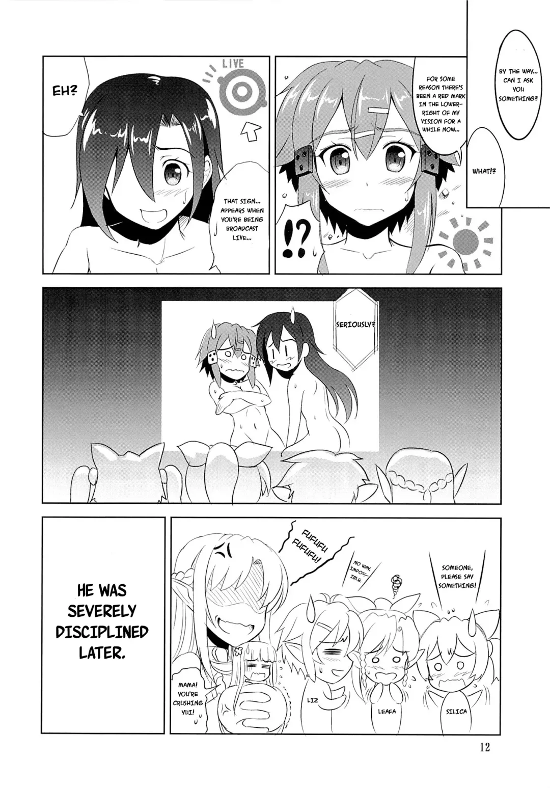 [Kishi Nisen] Gyakushuu no Shinon | Sinon on the counterattack Fhentai.net - Page 11