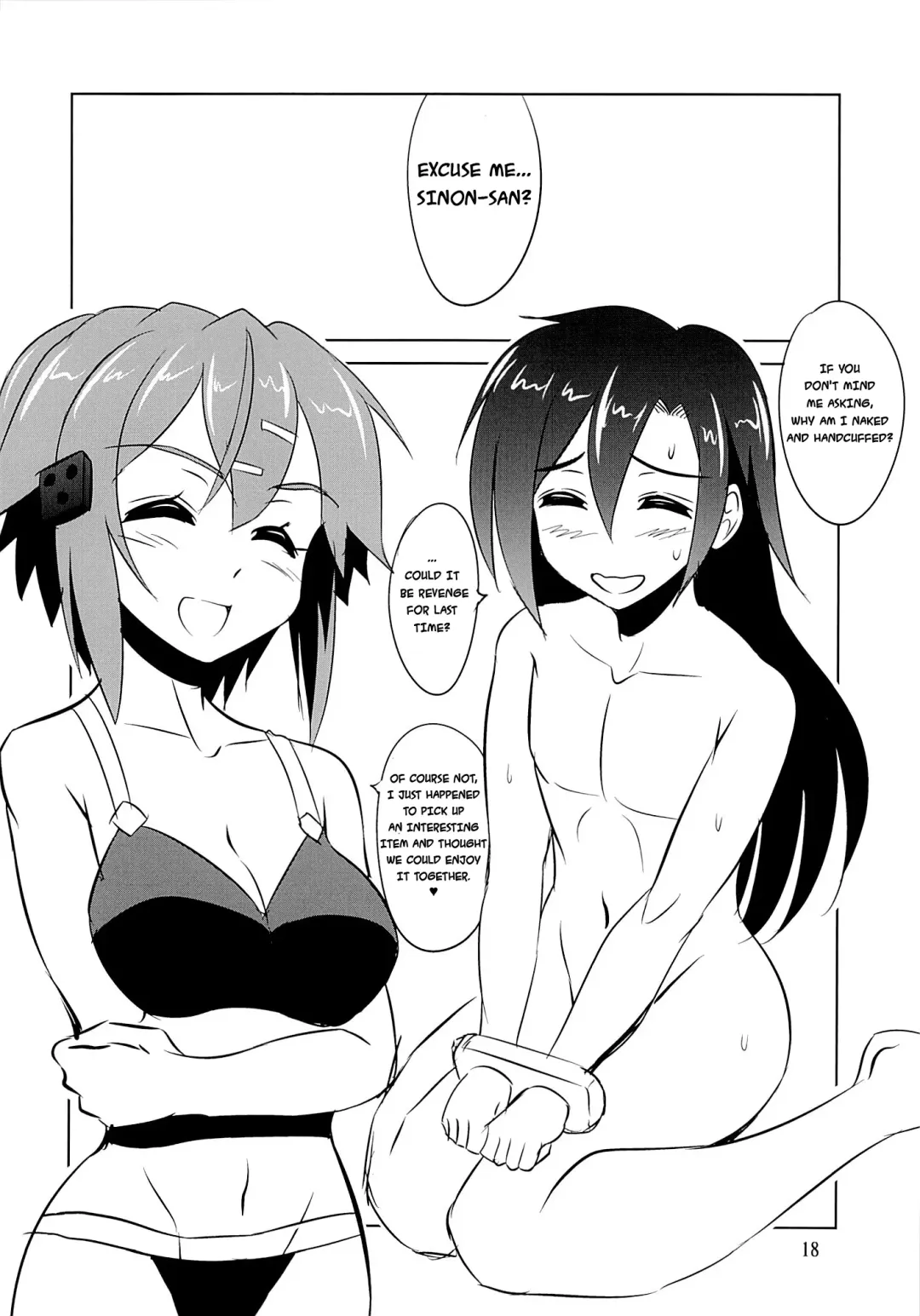 [Kishi Nisen] Gyakushuu no Shinon | Sinon on the counterattack Fhentai.net - Page 17