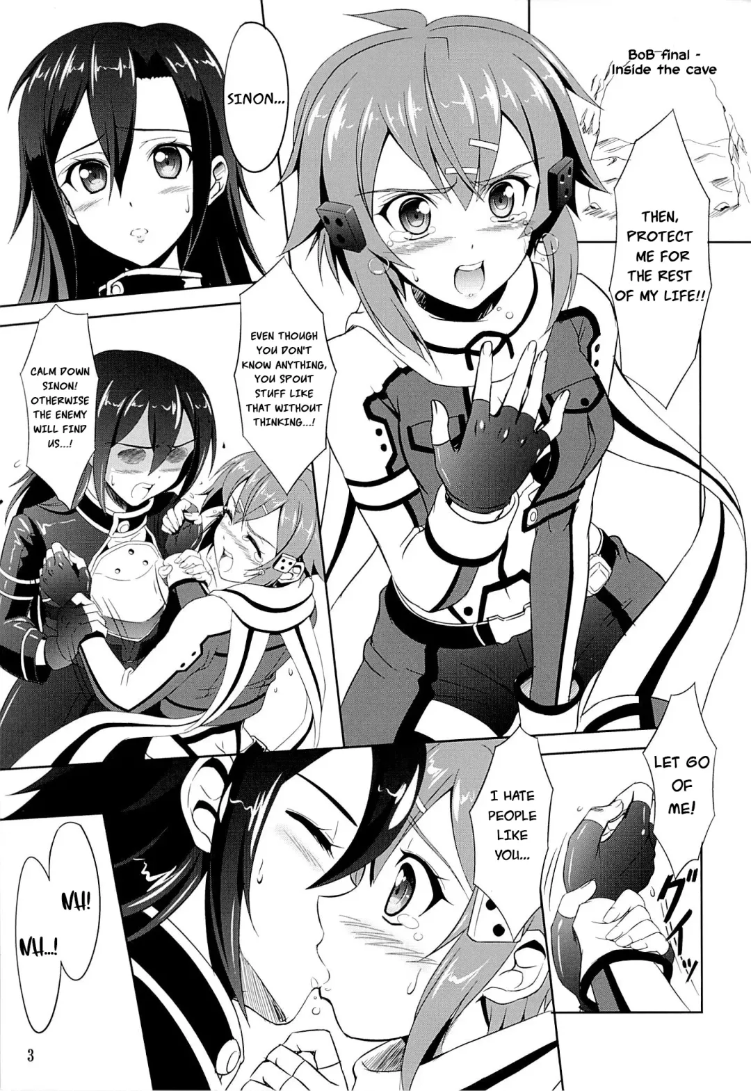 [Kishi Nisen] Gyakushuu no Shinon | Sinon on the counterattack Fhentai.net - Page 2