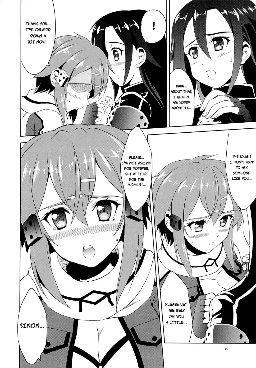 [Kishi Nisen] Gyakushuu no Shinon | Sinon on the counterattack Fhentai.net - Page 5