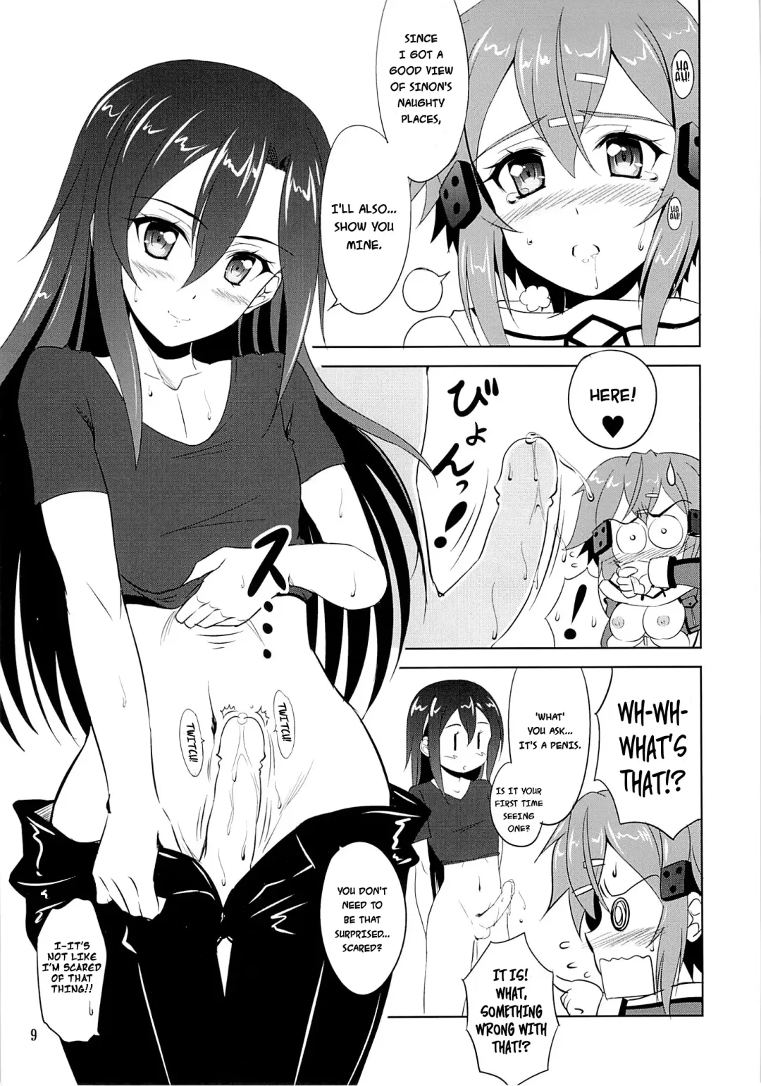 [Kishi Nisen] Gyakushuu no Shinon | Sinon on the counterattack Fhentai.net - Page 8