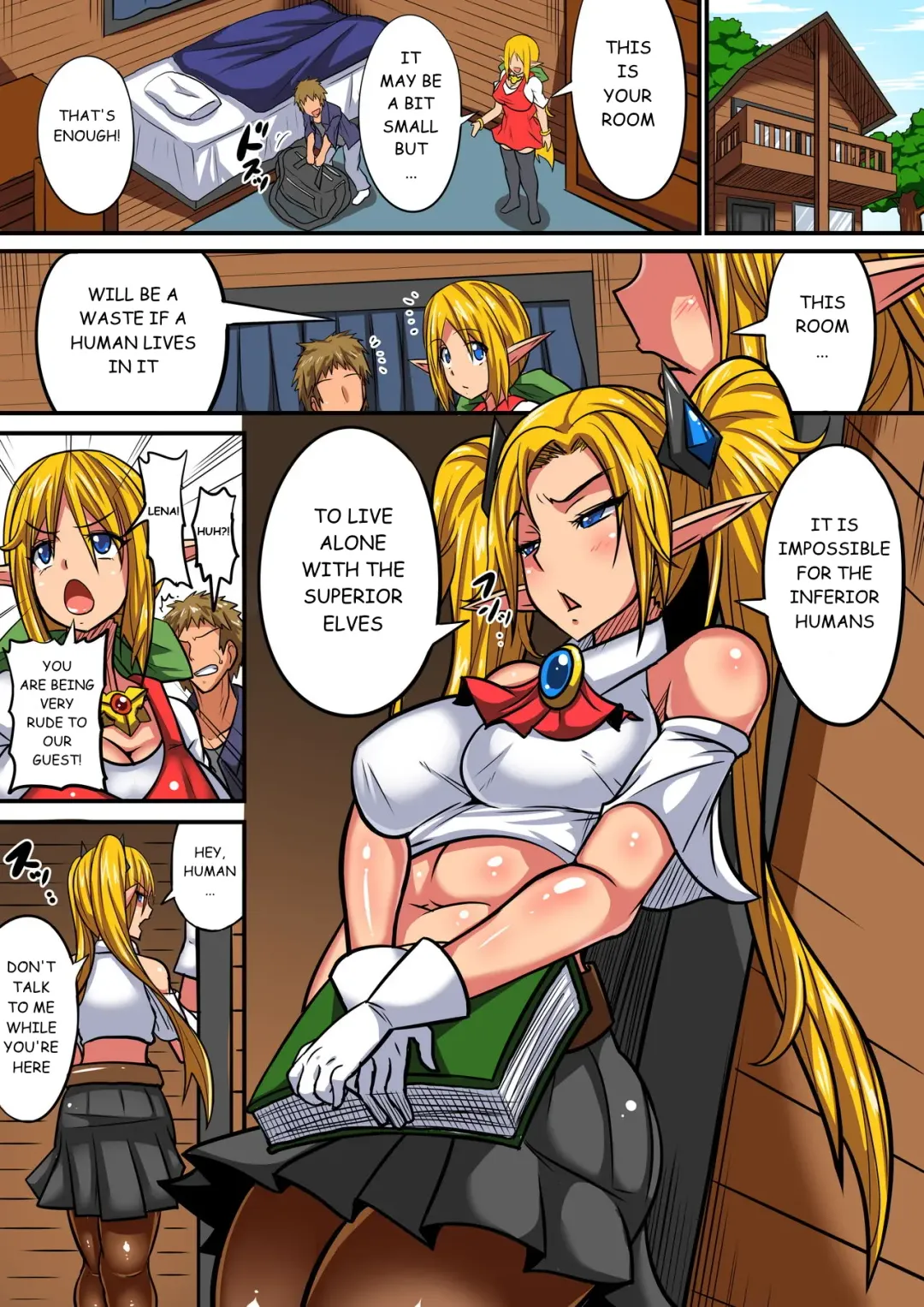 [Haneinu] Elf Oyako to Pakopako Ibunka Kouryuu! ~Stella Hen~ Fhentai - Page 5