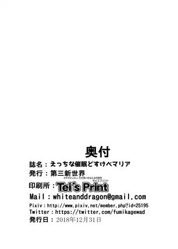 [Fumikage] Ecchi na Saimin Dosukebe Maria Fhentai - Page 19