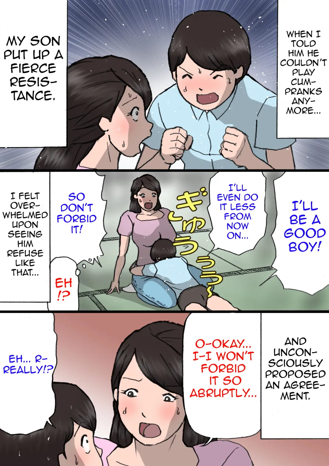 Okaa-san wa Itazura Musuko o Okorenai Fhentai - Page 29