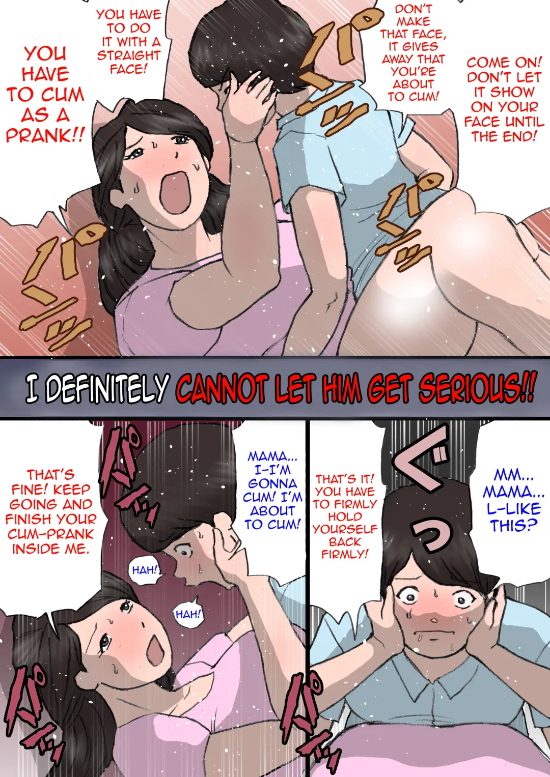 Okaa-san wa Itazura Musuko o Okorenai Fhentai - Page 53