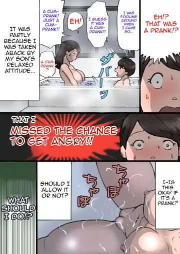 Okaa-san wa Itazura Musuko o Okorenai Fhentai - Page 22