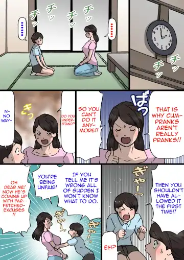 Okaa-san wa Itazura Musuko o Okorenai Fhentai - Page 28