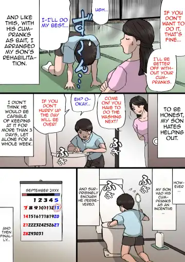 Okaa-san wa Itazura Musuko o Okorenai Fhentai - Page 31