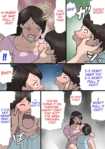 Okaa-san wa Itazura Musuko o Okorenai Fhentai - Page 44