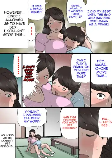 Okaa-san wa Itazura Musuko o Okorenai Fhentai - Page 58