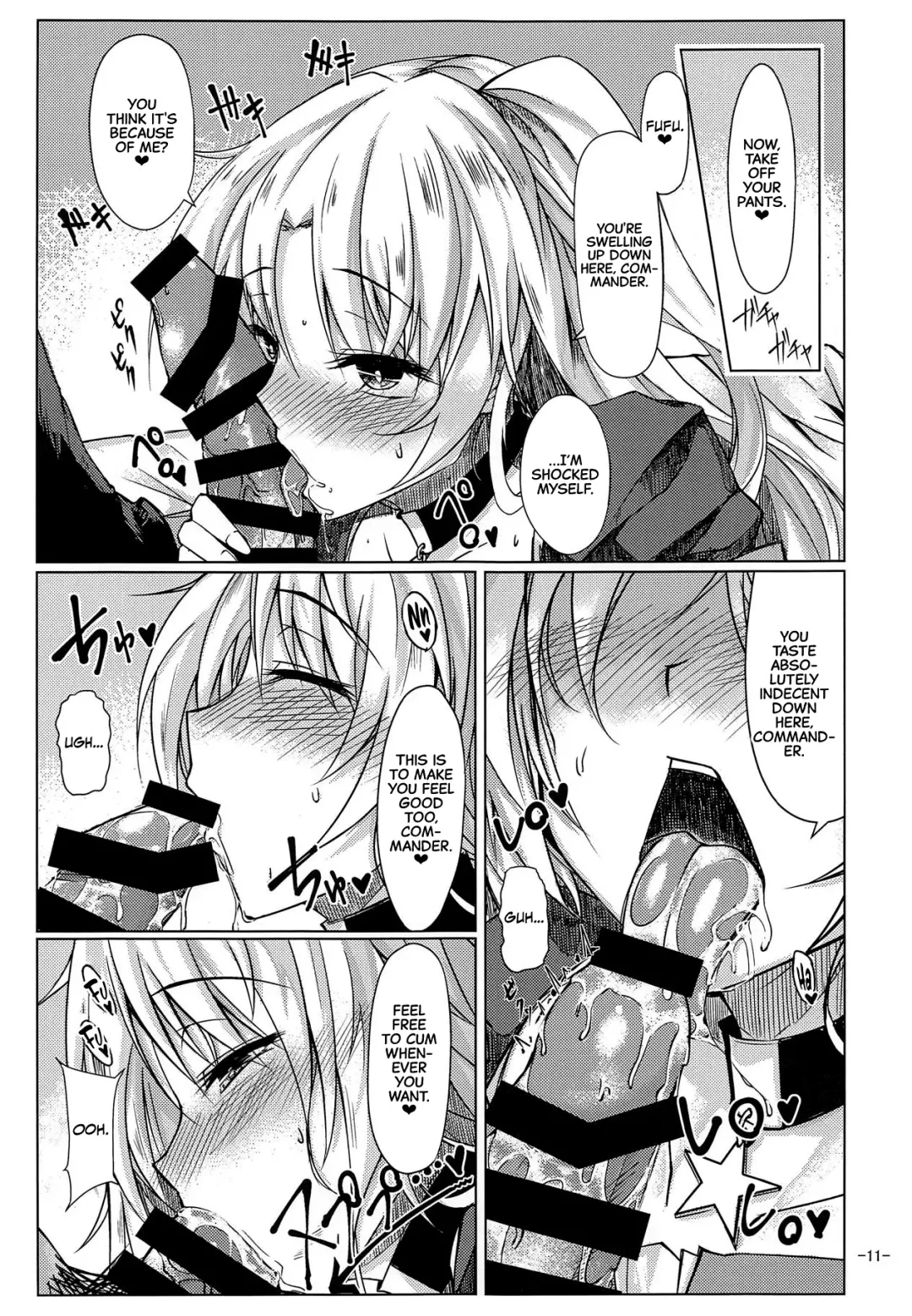 [Tsuizi] Shikikan wa Cleveland no Koto ga Motto Shiritai! | The Commander Wants To Know More About Cleveland! Fhentai - Page 10