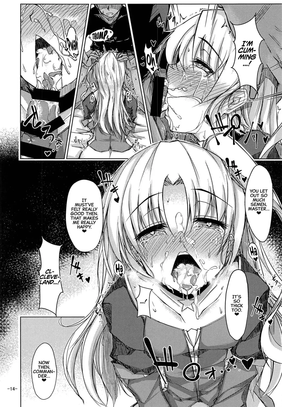 [Tsuizi] Shikikan wa Cleveland no Koto ga Motto Shiritai! | The Commander Wants To Know More About Cleveland! Fhentai - Page 13