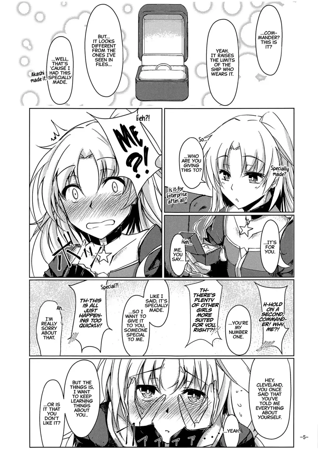 [Tsuizi] Shikikan wa Cleveland no Koto ga Motto Shiritai! | The Commander Wants To Know More About Cleveland! Fhentai - Page 4