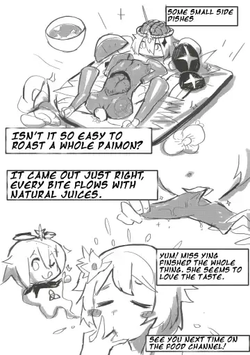 [Jacky Knee-san] 派蒙美食 (Genshin Impact) | Paimon Food Fhentai.net - Page 5