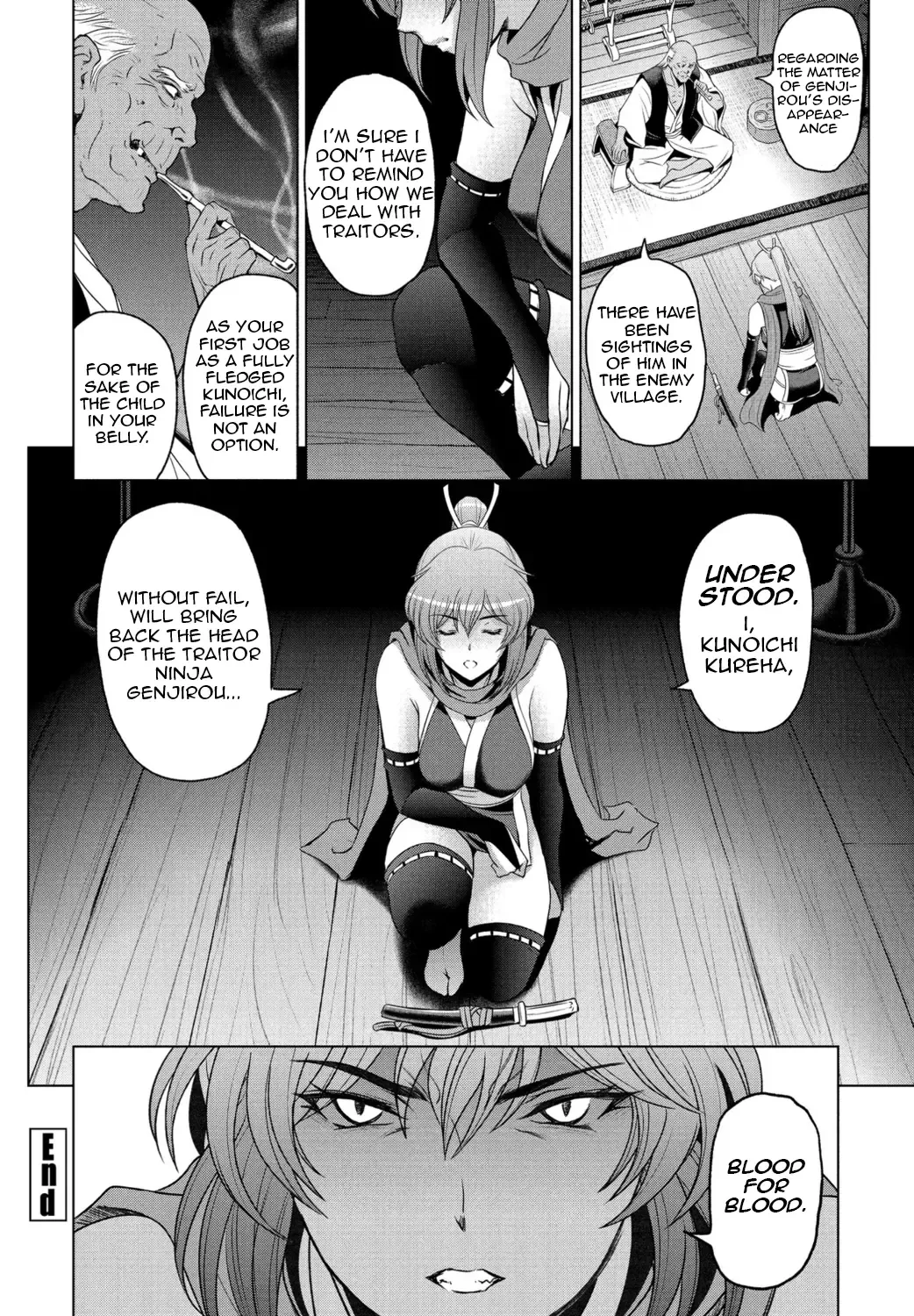 [Sena Youtarou] Nettori Netorare Ch. 9 -Kunoichi Kureha no Baai Kouhen- Fhentai - Page 20